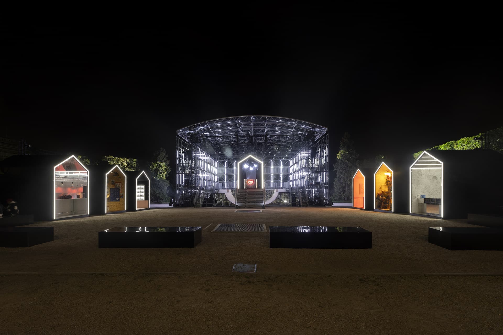Vue finale de l'installation