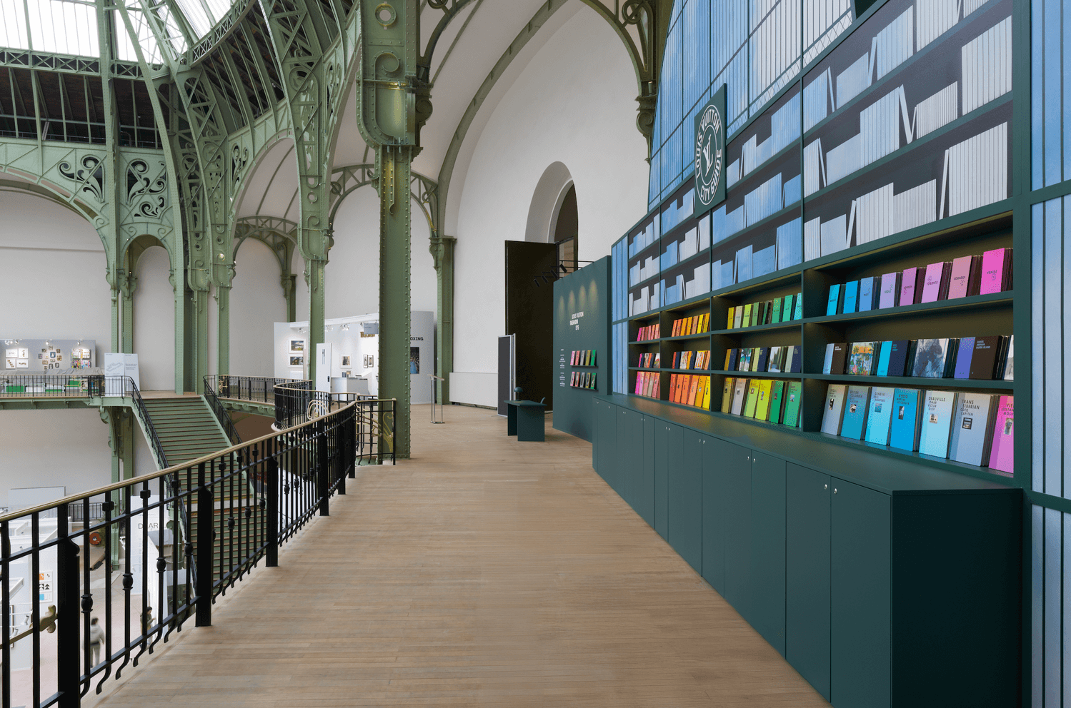 Présentation des livres d'art au Grand Palais